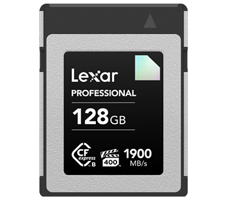 Lexar CFexpress Type B 128GB Professional Card Diamond (Read 1900MBs and Write 1700MBs)
