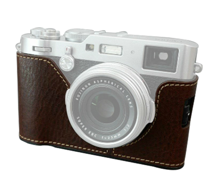 Lims Half Case for Fujifilm X100F Brown