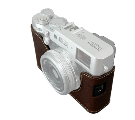 Lims Half Case for Fujifilm X100F Brown