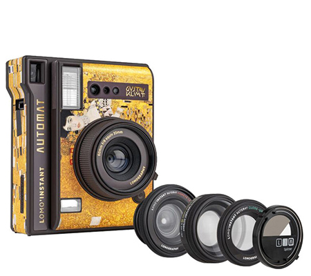 Lomography Lomo Instant Automat Glass & Lenses Klimt Kiss LI850KISS