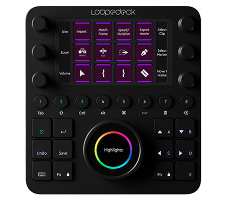 Loupedeck CT Creative Tool Editing Console for Photo/Video/Design