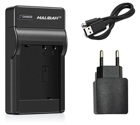 Malibah Battery NP-W126 Dual Battery+Charger for Fujifilm for XA/XE/XPRO/XT10/XT20/XT30