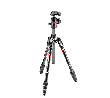 Manfrotto Tripod Befree Carbon Fiber with 494 Ball Head MKBFRTC4BH