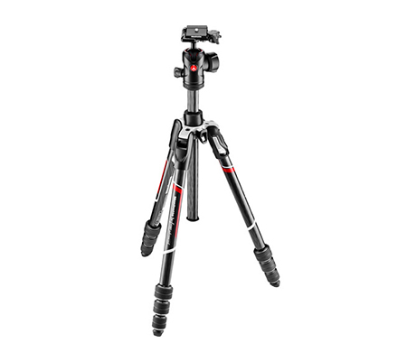 Manfrotto Tripod Befree Carbon Fiber with 494 Ball Head MKBFRTC4BH