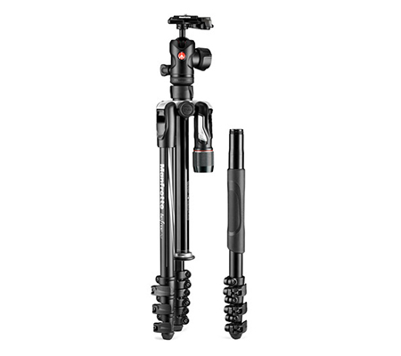 Manfrotto Befree 2N1 Aluminum Tripod with 494 Ball Head MKBFRLA4B-BHM