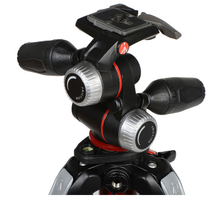 Manfrotto Aluminium Flatlay Horizontal Tripod with 3-Way Head (MK055XPRO3-3W)