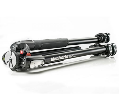Manfrotto Aluminium 3-Section Tripod with Horizontal Column (MT055XPRO3-055)
