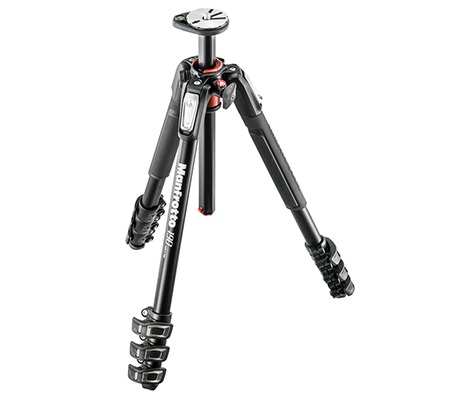 Manfrotto 190XPRO Aluminum 4-Section Tripod (MT190XPRO4)