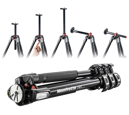 Manfrotto 190XPRO Aluminum 4-Section Tripod (MT190XPRO4)