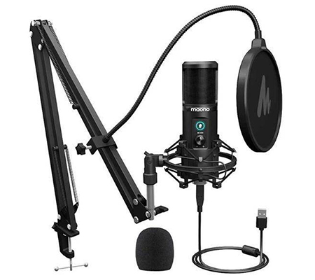 Maono AU-PM421 USB Podcast Microphone Kit