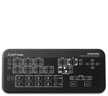 Cinetreak Mixer Mini HDMI FHD Live-Streaming Switcher