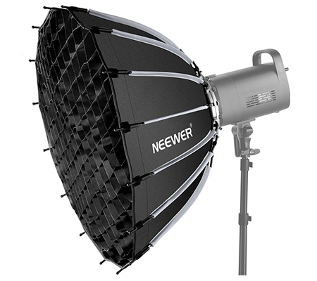 Neewer 65cm Parabolic Quick Release Softbox with Honeycomb Grid