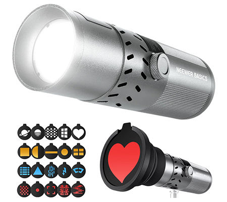 Neewer BASICS FL20 20W RGB Portable Photography Flashlight