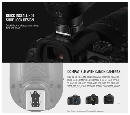 Neewer QPRO-C TTL Wireless Trigger for Canon