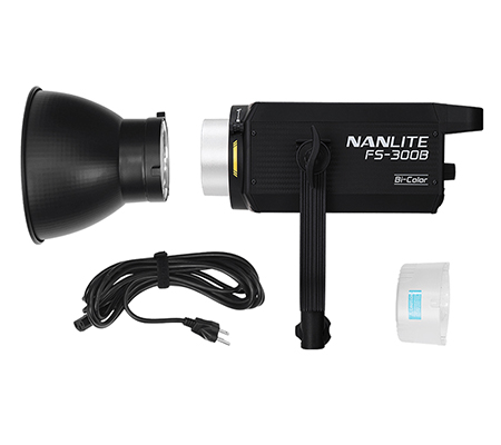 Nanlite FS-300B LED Bi Color Spotlight Studio Lighting