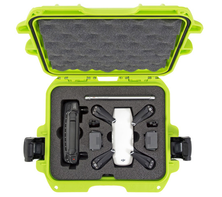 Nanuk 905 - Spark2  Waterproof Hard Case for DJI Spark (Lime)