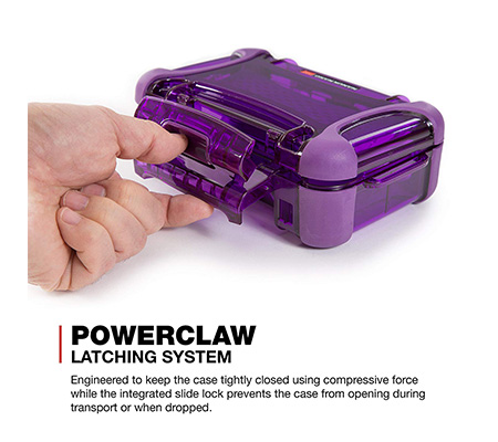 Nanuk Nano 330 Protective Hard Case Purple