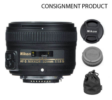 :::USED::: Nikon AF-S 50mm f/1.8G (Mint-536) Consignment