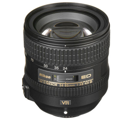 Nikon AF-S 24-85mm f/3.5-4.5G ED VR