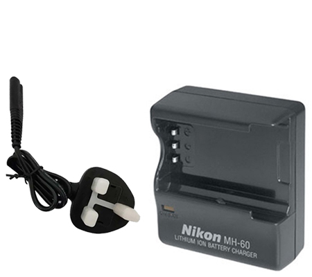 Nikon MH-60 Charger Battery EN-EL2 for Nikon Coolpix 2500 and Coolpix 3500