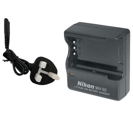 Nikon MH-60 Charger Battery EN-EL2 for Nikon Coolpix 2500 and Coolpix 3500