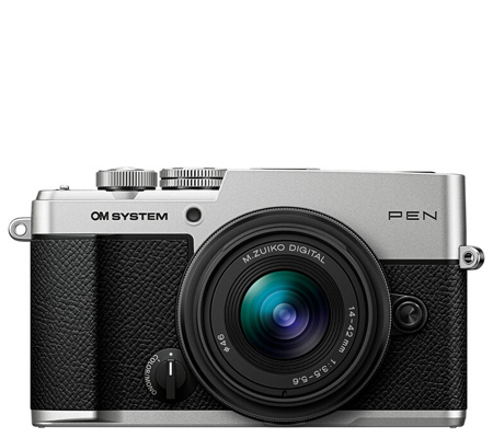 OM SYSTEM PEN kit 14-42mm f/3.5-5.6 III Silver