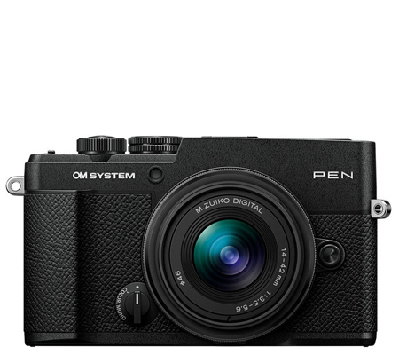 OM SYSTEM PEN kit 14-42mm f/3.5-5.6 III Black