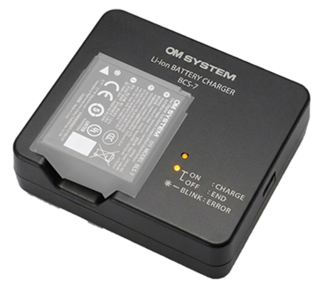 OM SYSTEM BCS-7 Battery Charger
