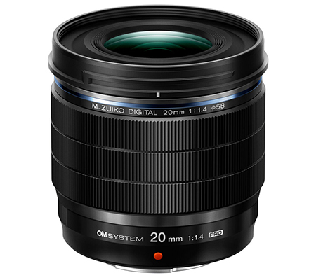 OM SYSTEM M.Zuiko Digital ED 20mm f/1.4 PRO Lens