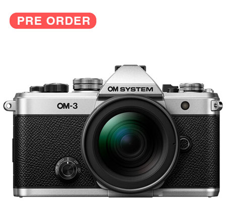 OM SYSTEM OM-3 kit 12-45mm f/4 PRO Silver