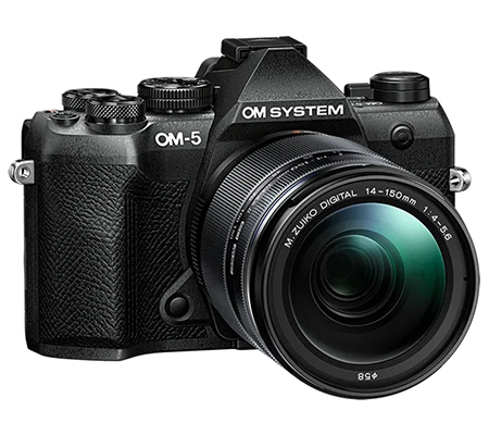 OM SYSTEM OM-5 Mark II kit 14-150mm f/4-5.6 II Black