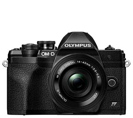 OM SYSTEM OM-D E-M10 Mark IV kit 14-42mm f/3.5-5.6 EZ Black