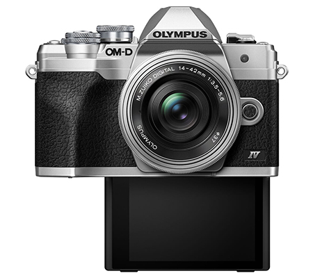 OM SYSTEM OM-D E-M10 Mark IV kit 14-42mm f/3.5-5.6 EZ Silver