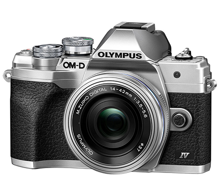 OM SYSTEM OM-D E-M10 Mark IV kit 14-42mm f/3.5-5.6 EZ Silver