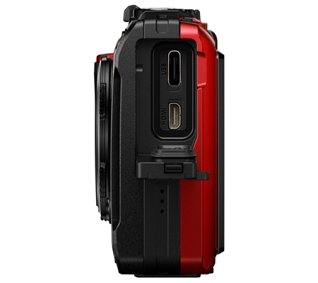 OM SYSTEM Tough TG-7 Digital Camera Red