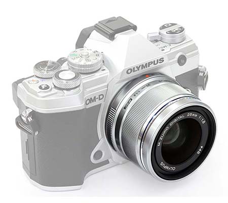 Olympus M.Zuiko Digital 25mm f/1.8 Silver