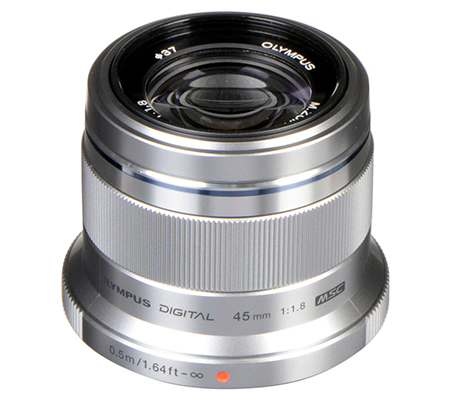 Olympus M.Zuiko Digital 45mm f/1.8 Silver