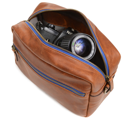 Ona The Crosby Leather Camera Bag Antique Cognac