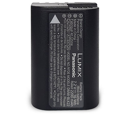 Panasonic DMW-BLK22 Lithium-Ion Battery for Panasonic Lumix S5/GH6 Panasonic DMW-BLK22 Lithium-Ion Battery for Panasonic Lumix S5/GH6