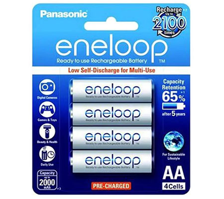 Panasonic Eneloop AA 2000 mAh 4pcs