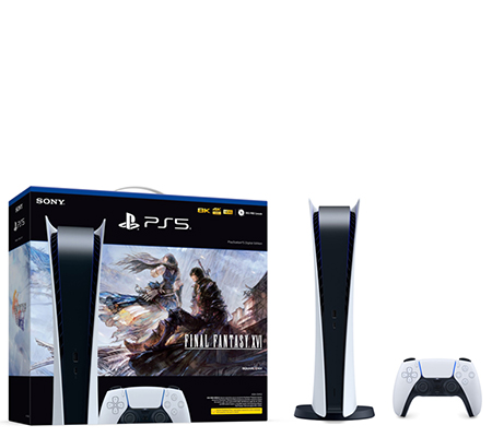 Sony PlayStation 5 Digital Edition Bundle with Final Fantasy XVI