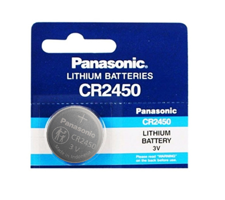 Panasonic Cr2450 Lithium 3v Battery (Pack of 4)