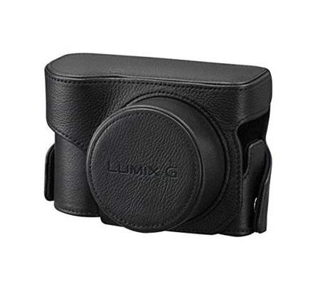 :::USED::: PANASONIC LEATHER CASE DMW-CGK22 (MINT) - CONSIGNMENT