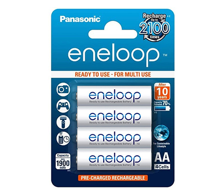 Panasonic Eneloop AA 1900 mAh 4pcs