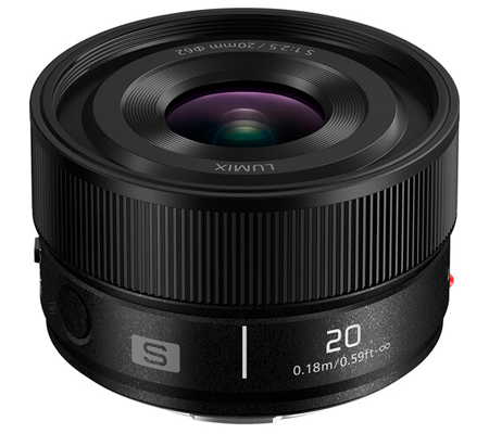 Panasonic Lumix S 20mm f/2.5 Black