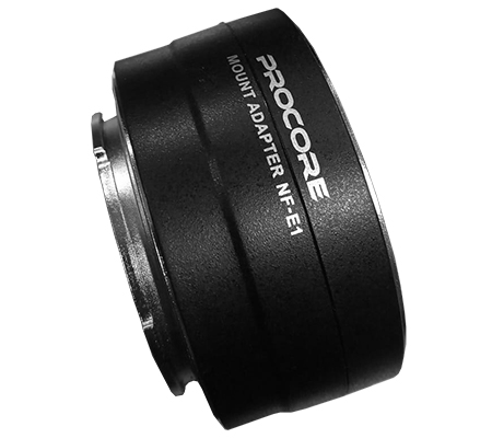 Procore Lens Adapter Nikon to Sony NEX Camera NF-E1