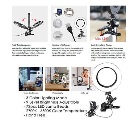 Procore CL6 Video Conference Lighting Kit