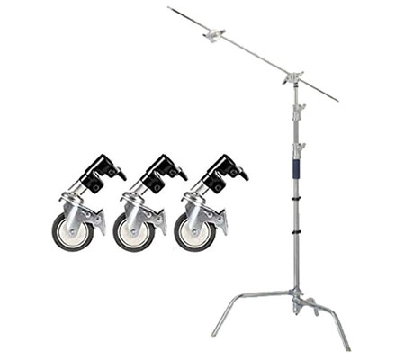 Procore K3 C Stand Grip Arm Kit Lift with Wheels