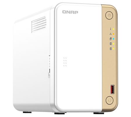 QNAP TS-262-4G 2 Bay NAS Enclosure Network Storage Server Private Cloud
