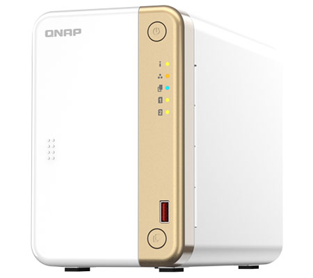 QNAP TS-262-4G 2 Bay NAS Enclosure Network Storage Server Private Cloud